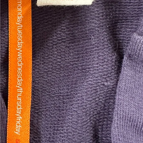 Saturday Sunday Anthropologie Floral Embroidered Cropped Hoodie, M #49 - Picture 4 of 4